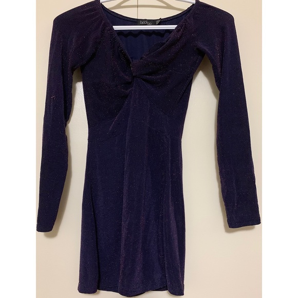 Boohoo Off-the-Shoulder Romper Size 4 US - Picture 4 of 4